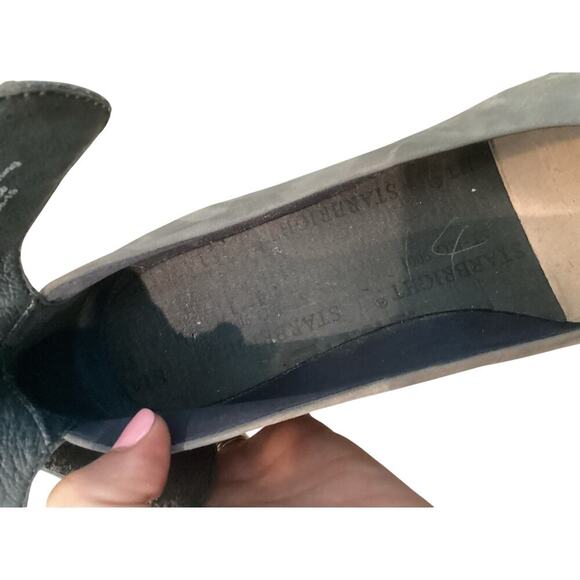 Dansko Wedge Jenna Gray Ankle Strap Platform US 9.5 10 EU 40 Comfort Boho Work - Picture 8 of 10